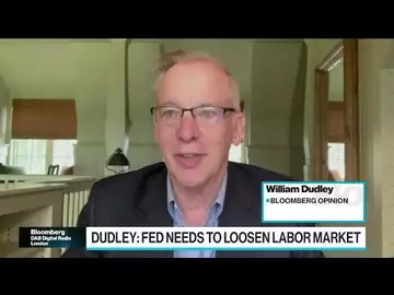 Dudley Says Fed Needs to Loosen Up Tight Labor Market