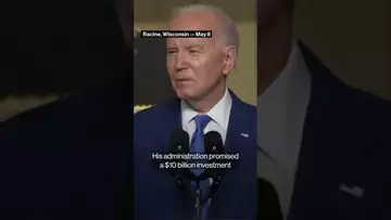 #Biden takes a swipe at #Trump over #Foxconn project #politics #shorts
