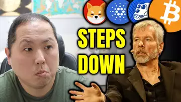 BITCOIN BULL MICHAEL SAYLOR STEPS DOWN AS CEO | MAJOR CRYPTO NEWS