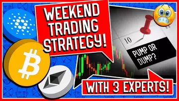 WEEKEND TRADING PLAN FOR A BIG BITCOIN MOVE! (WHALES KNOW)