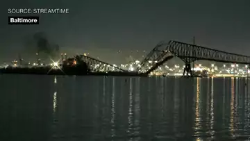 Ship Collides With Baltimore Bridge (Graphic Video)