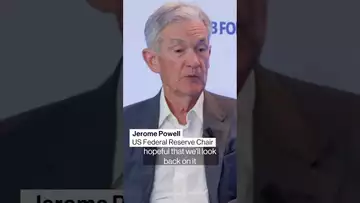 Chair Powell says "there's a lot going on"