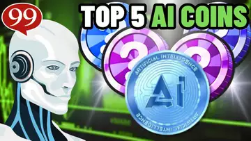 Top 5 AI COINS to Buy Now (Easy 100X Potential AI Coins?!)