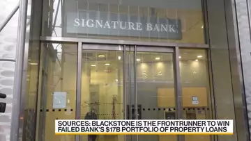 Blackstone Is Lead Bidder in Signature Property-Loan Sale