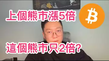 聽說比特幣又要崩盤?上一輪熊市的5倍還會復現嗎?自然交易理論 | 交易 | 趨勢 | 行情 | 區塊鏈 |