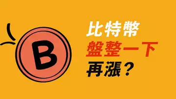 比特幣,休息後再漲?中繼形態?迫不及待做空?