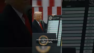 #Trump takes on #China with new tariffs #politics #shorts