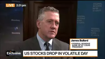 Bullard Says Fed Has to Follow Through on Signaled Hikes