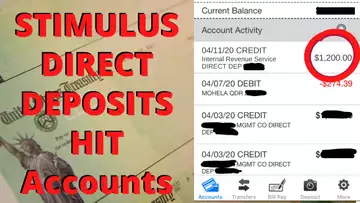 Stimulus Checks ARE BEING Direct Deposited ALREADY!