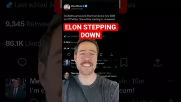 Elon Musk Is Stepping Down In 6 Weeks!