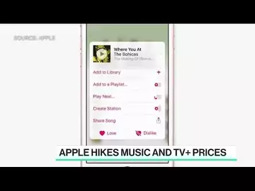 Apple Raises Prices for Music and TV+