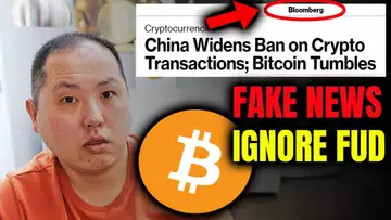 BITCOIN BAN BY CHINA IS FAKE NEWS | IGNORE THE FUD