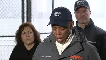 NYC Mayor Adams Addresses Media Following NYC