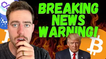 TRUMP JUST NUKED THE MARKET!! BITCOIN FALLING!
