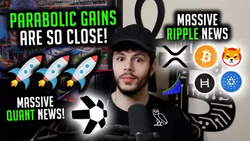 🚀 PARABOLIC GAINS ARE SO CLOSE! HUGE RIPPLE AND QUANT NEWS, HOW TO GET RICH - XRP NEWS TODAY