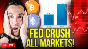 🚨 FED Shock Markets With HAWKISH Outlook! | What's NEXT For Crypto?