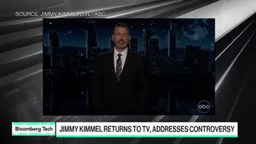 Kimmel Back on Late Night with Jokes, Conciliatory Tone