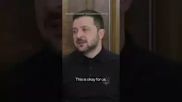 Zelenskiy is ready to discuss plans with US allies, then #russia #politics #shorts