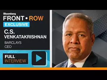 Front Row: C.S. Venkatakrishnan, Barclays CEO