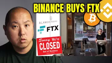 BINANCE BUYS FTX...BITCOIN AND CRYPTO RALLY