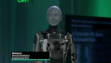 Ameca Says AI Robots Won't Take Human Jobs