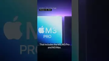 #Apple unveils the M3 chip and more #technology #shorts