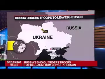 Russia Orders Troops to Leave Kherson in Ukraine