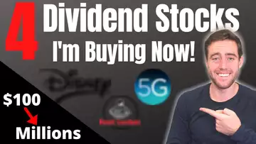 4 Stocks I'm Buying Now In My Dividend Growth Portfolio!
