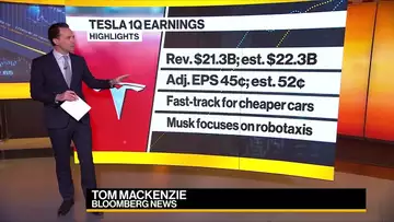 Tesla Shares Soar Amid Plans for Cheaper Cars | Daybreak: Europe 04/24/2024