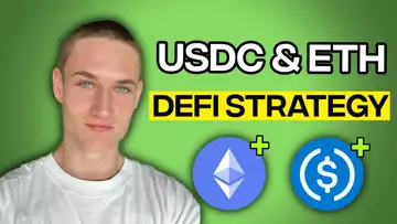 How To Earn Yield On Safe Stablecoins (USDC) In A Bear Market [USDC & ETH Staking/Farming]