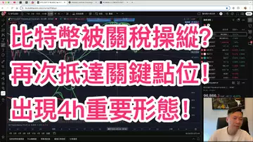 比特幣小幅回調後再次衝到98k!出現重要4h形態!