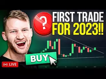 🚨IMPORTANT! My First Crypto Trade For 2023! (Time To Buy Or Sell?)