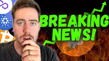 GET OUT ALREADY! SUPER BULLISH BITCOIN NEWS THAT JUST CAME OUT!
