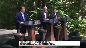 Biden Hails New Security Ties With Japan, South Korea