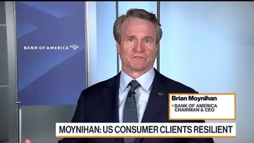 BofA's Moynihan: Consumer Spending Slowing, Still Strong