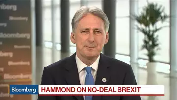 U.K.'s Hammond: Parliament Is 'Dead Set' Against No-Deal Brexit