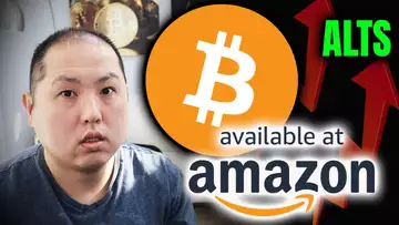 AMAZON JUMPING ON BITCOIN BANDWAGON!! ALTCOINS RALLY!!
