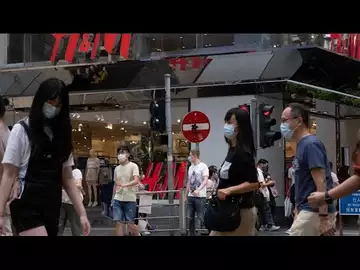Hong Kong Reports Daily Record Virus Cases