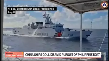 Chinese Ships Collide in Encounter With Philippine Boats