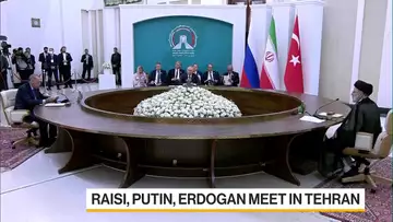 Raisi, Putin, Erdogan Meet in Tehran