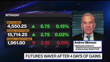 Morgan Stanley’s Slimmon Doesn’t Expect a Market Pullback