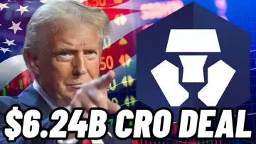 TRUMP MEDIA BUYS $6.42B CRO! Huge deal with Crypto.com and Donald Trump! Bullish CRO News!!