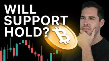 How Much Longer Will Bitcoin Price Hold Support? (Crypto Market Update)