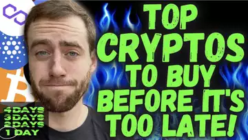 Top Cryptos To Buy NOW Before It's Too LATE! One Crypto I'm Buying HEAVY!