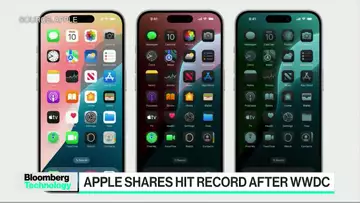 Apple Shares Hit Record After WWDC Debut
