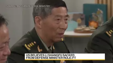 US Believes Chinese Defense Minister Under Inquiry, FT Reports