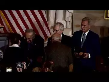 Some Capitol Police Honorees Skip GOP Handshakes
