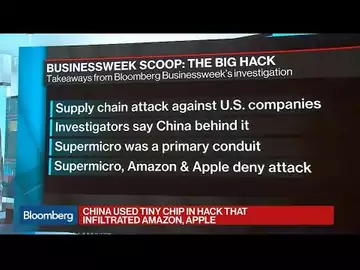 China Used Tiny Chip in Hack That Infiltrated Amazon, Apple