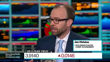 Goldman's Hatzius Sees US Inflation Below 3% Next Year