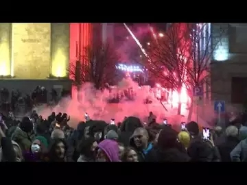 Tbilisi Protests: Police Use Tear Gas Outside Parliament